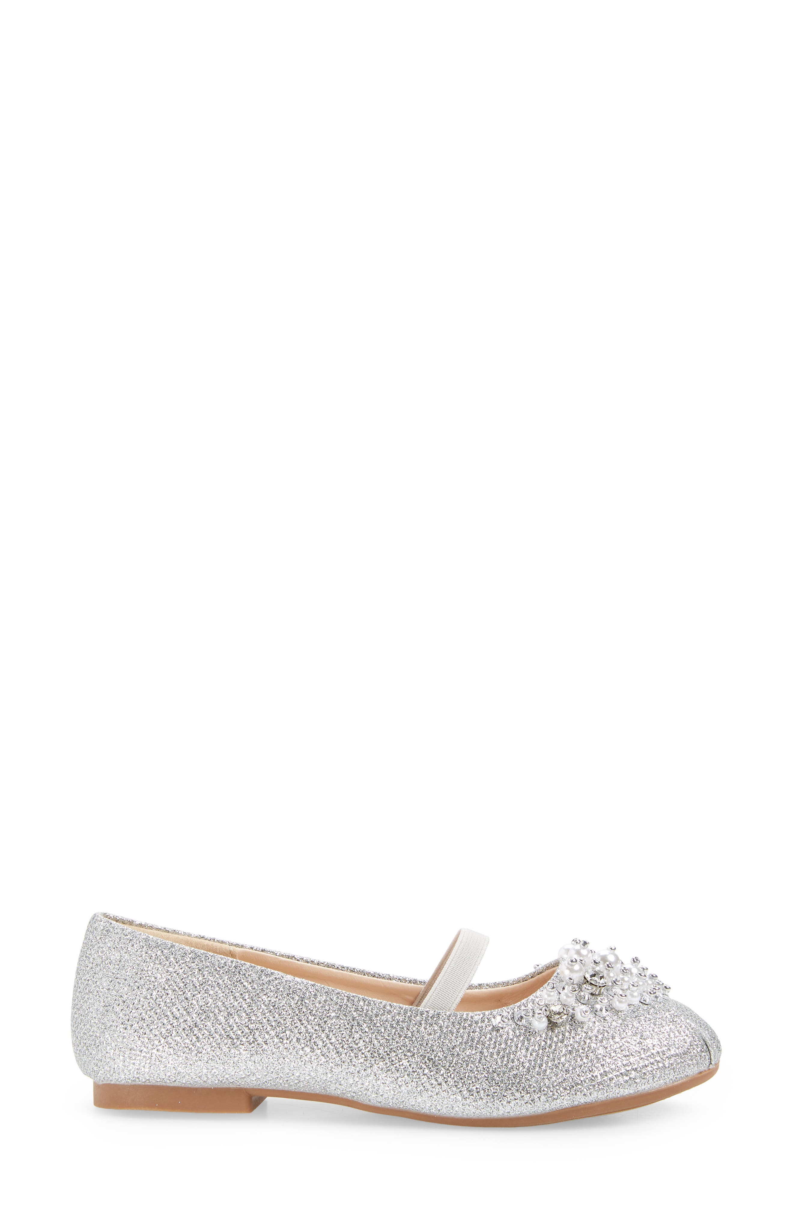 DREAM PAIRS Kids
 Glitter Mary Jane, Alternate, color, Silver