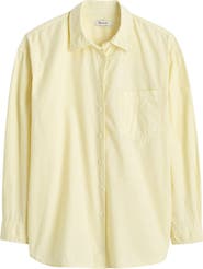 Madewell The Easy Poplin Button-Up Shirt