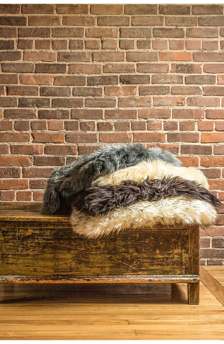 NATURAL New Zealand Genuine Sheepskin Rug, Alternate, color, Taupe