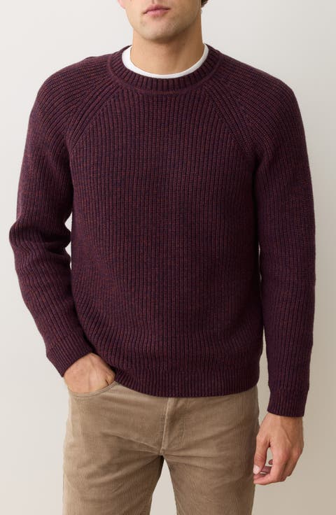 Inverness Rib Crewneck Sweater