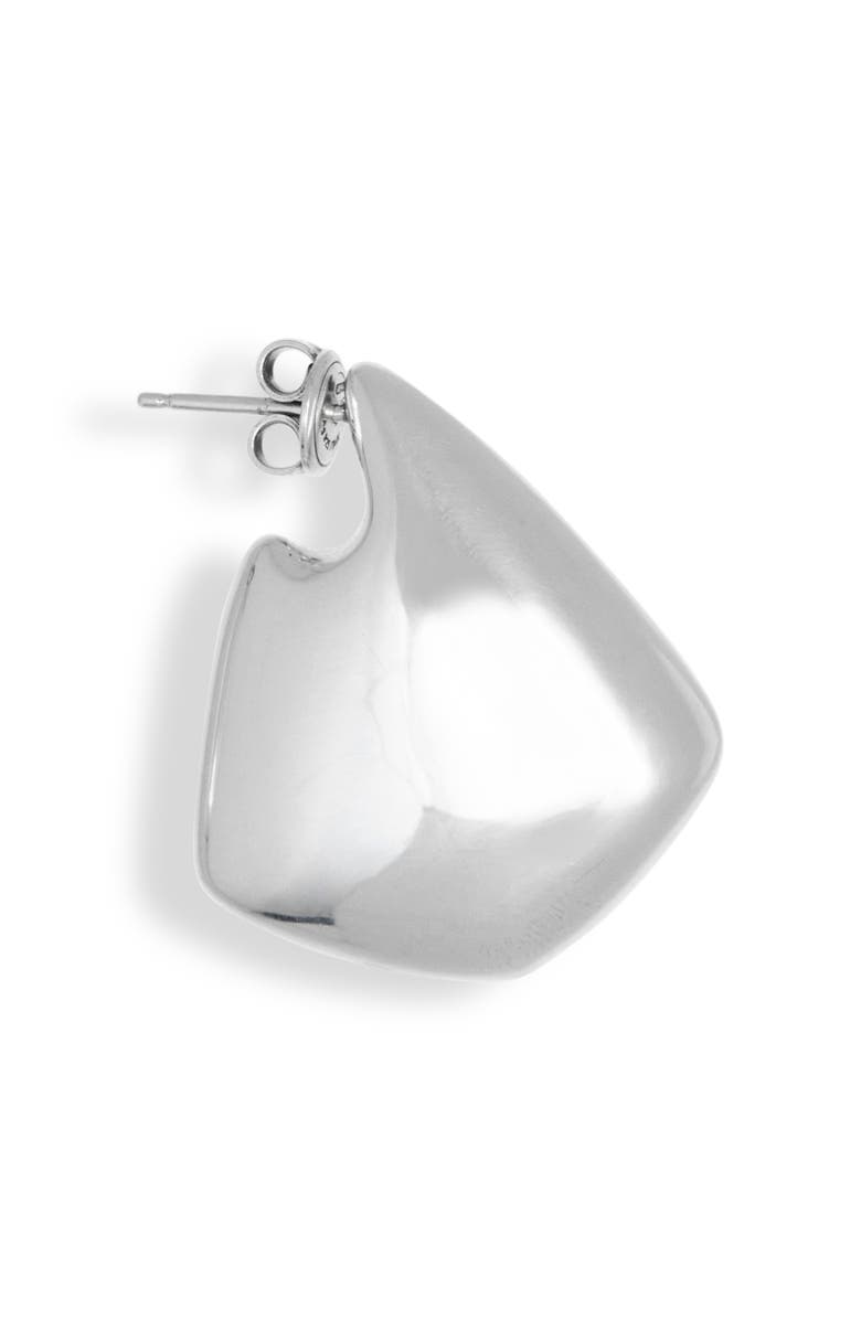 Bottega Veneta Small Vahuo Fin Earrings, Alternate, color,