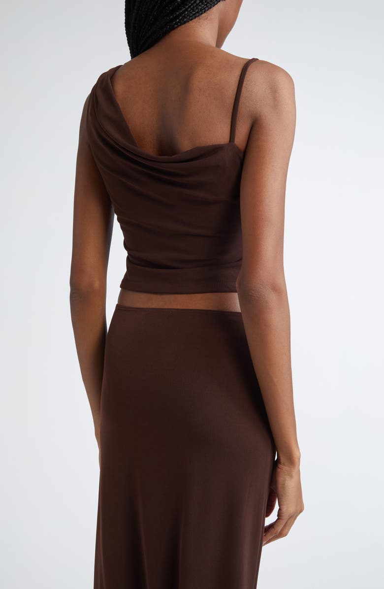 Sandy Liang Dory Stretch Jersey Top, Alternate, color,