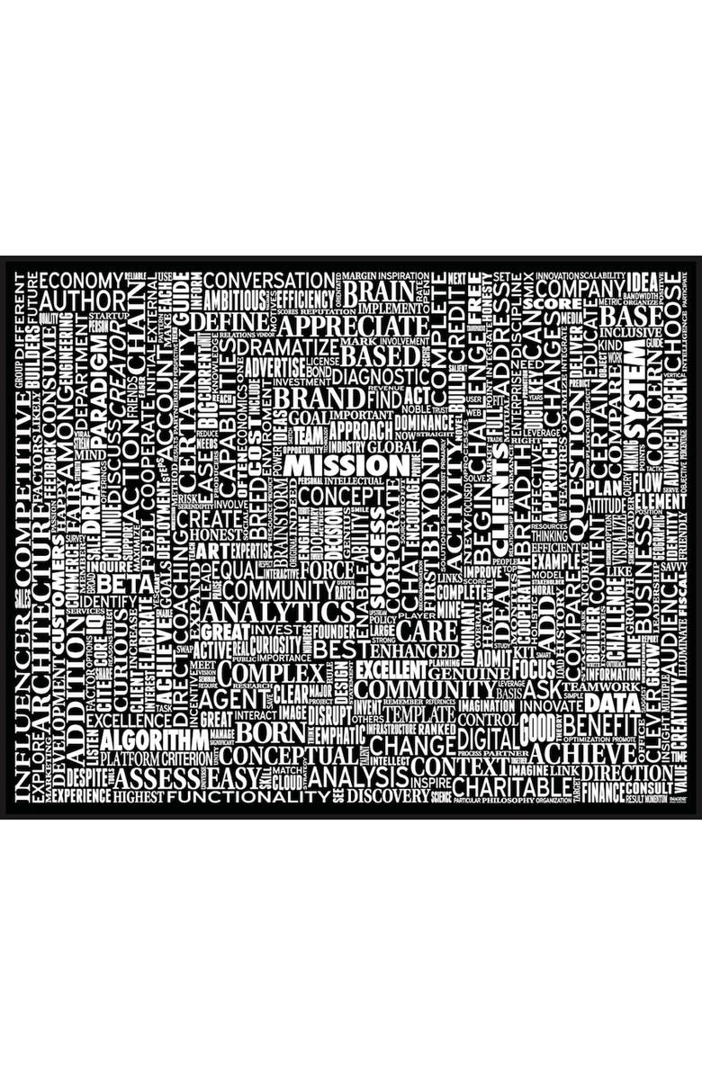 Hart Puzzles Puzzles Task Word Cloud by OW Lawrence 1000 Piece Puzzle, Alternate, color, Multicolored