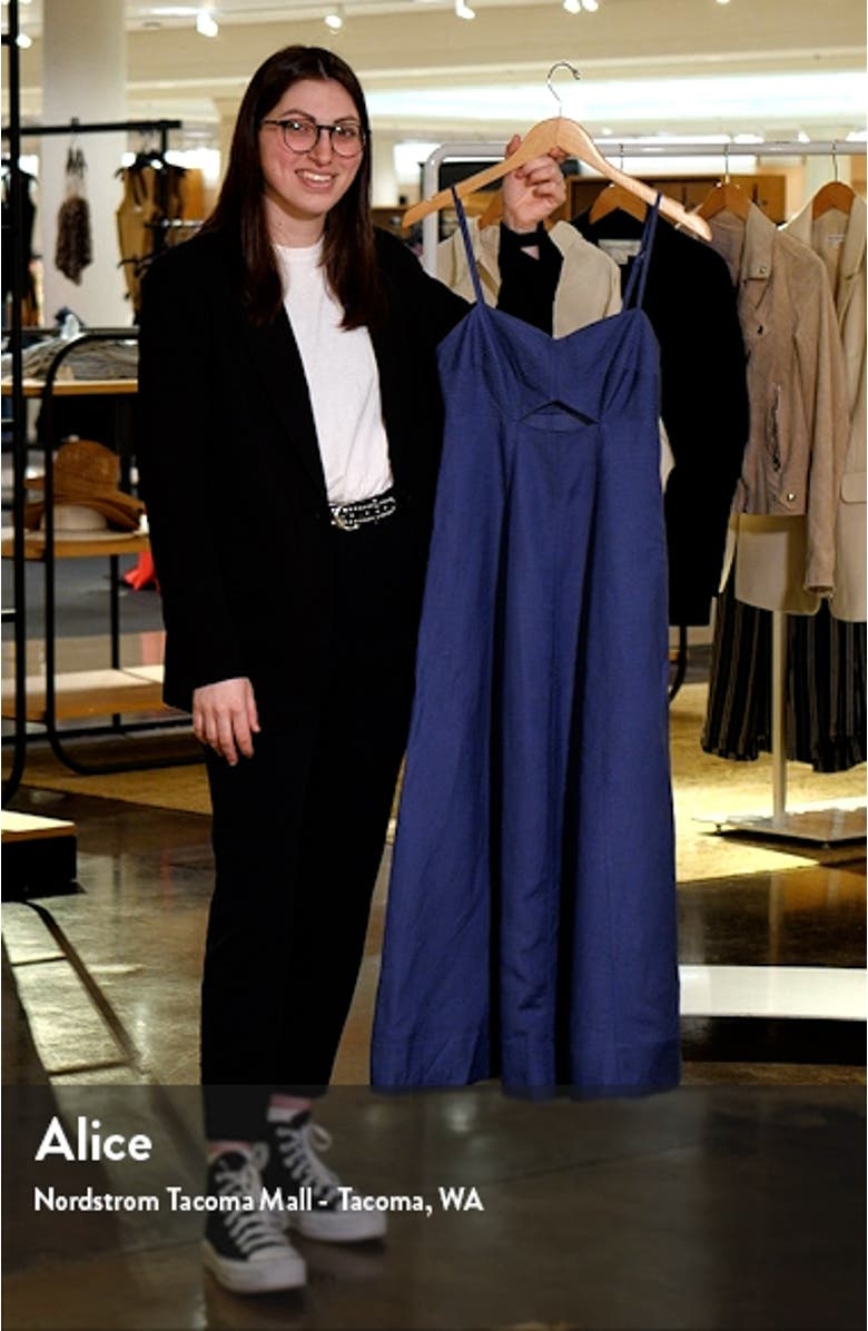 Cutout Sweetheart Neck Midi Dress, sales video thumbnail