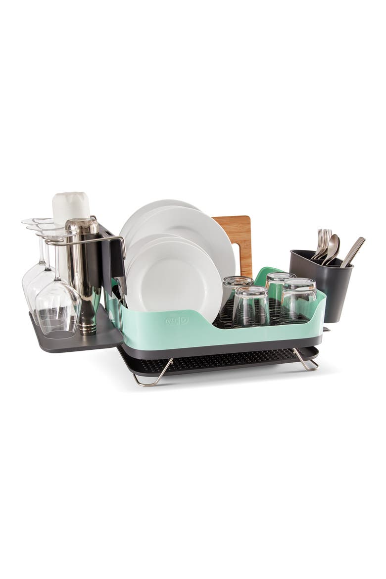 SmartStore Dish Rack, Alternate, color, AQUA