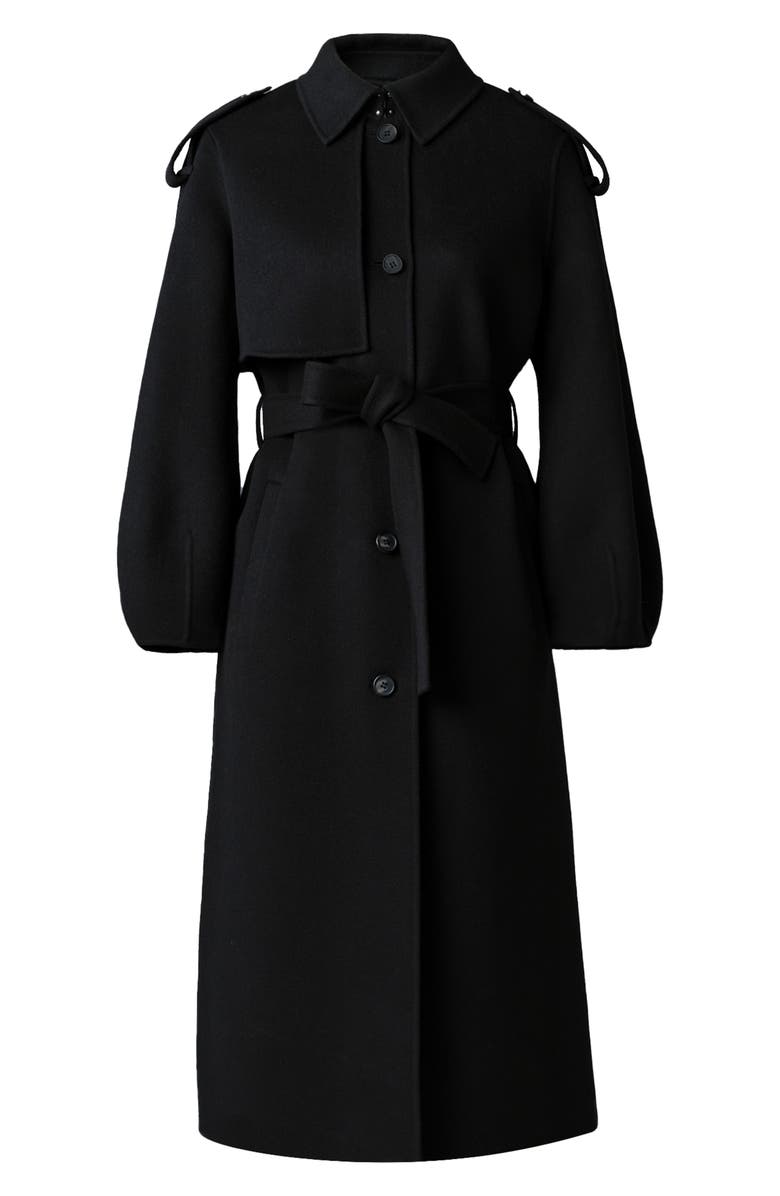 Mackage Ceyla Double Face Wool Coat, Alternate, color,