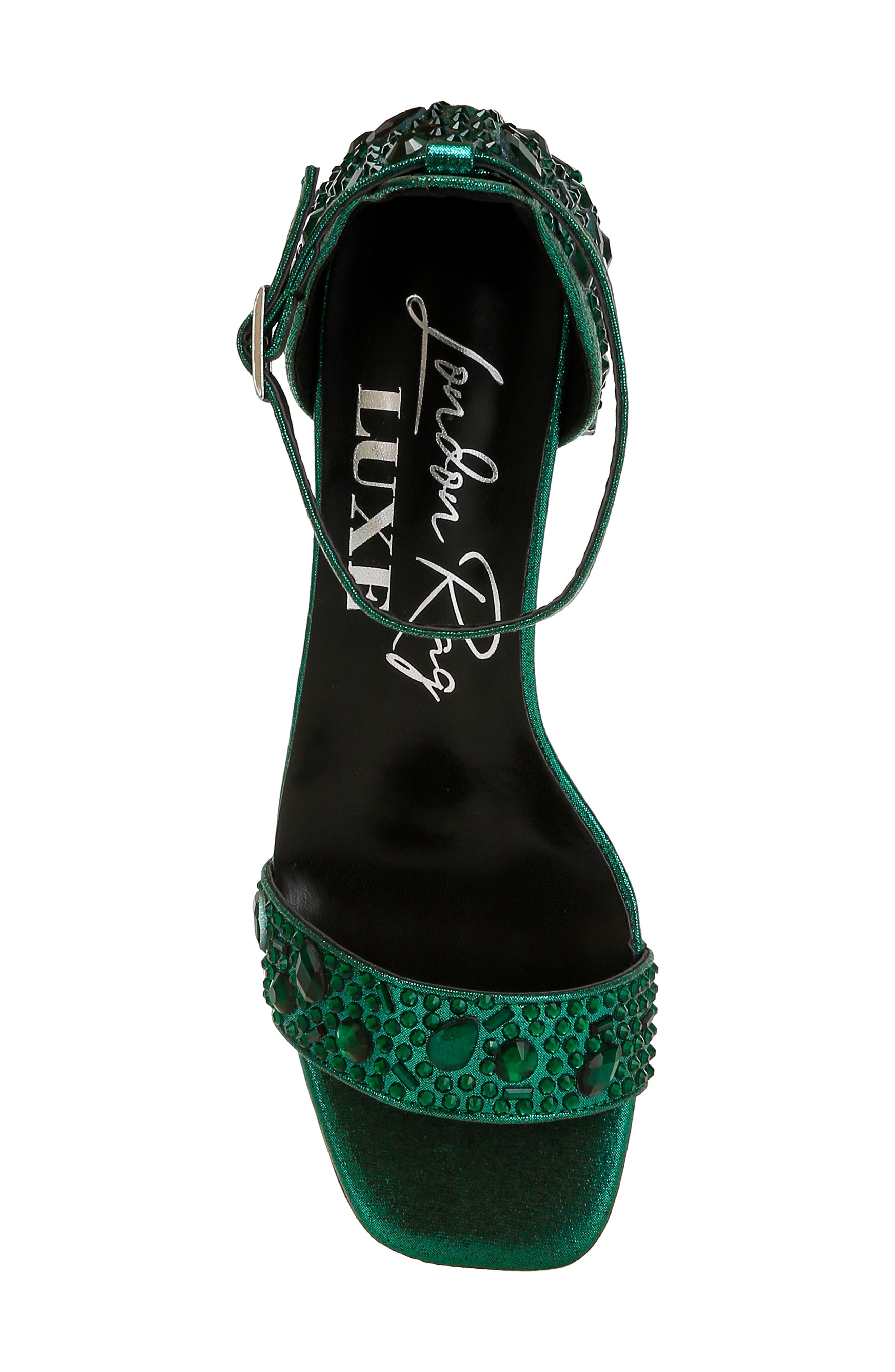 Nocturnal Sandal, Alternate, color, GREEN