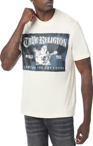 True Religion Crystal Logo Graphic T-Shirt