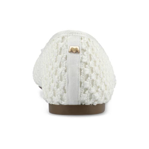 Birdies The Songbird Flat Openweave In White