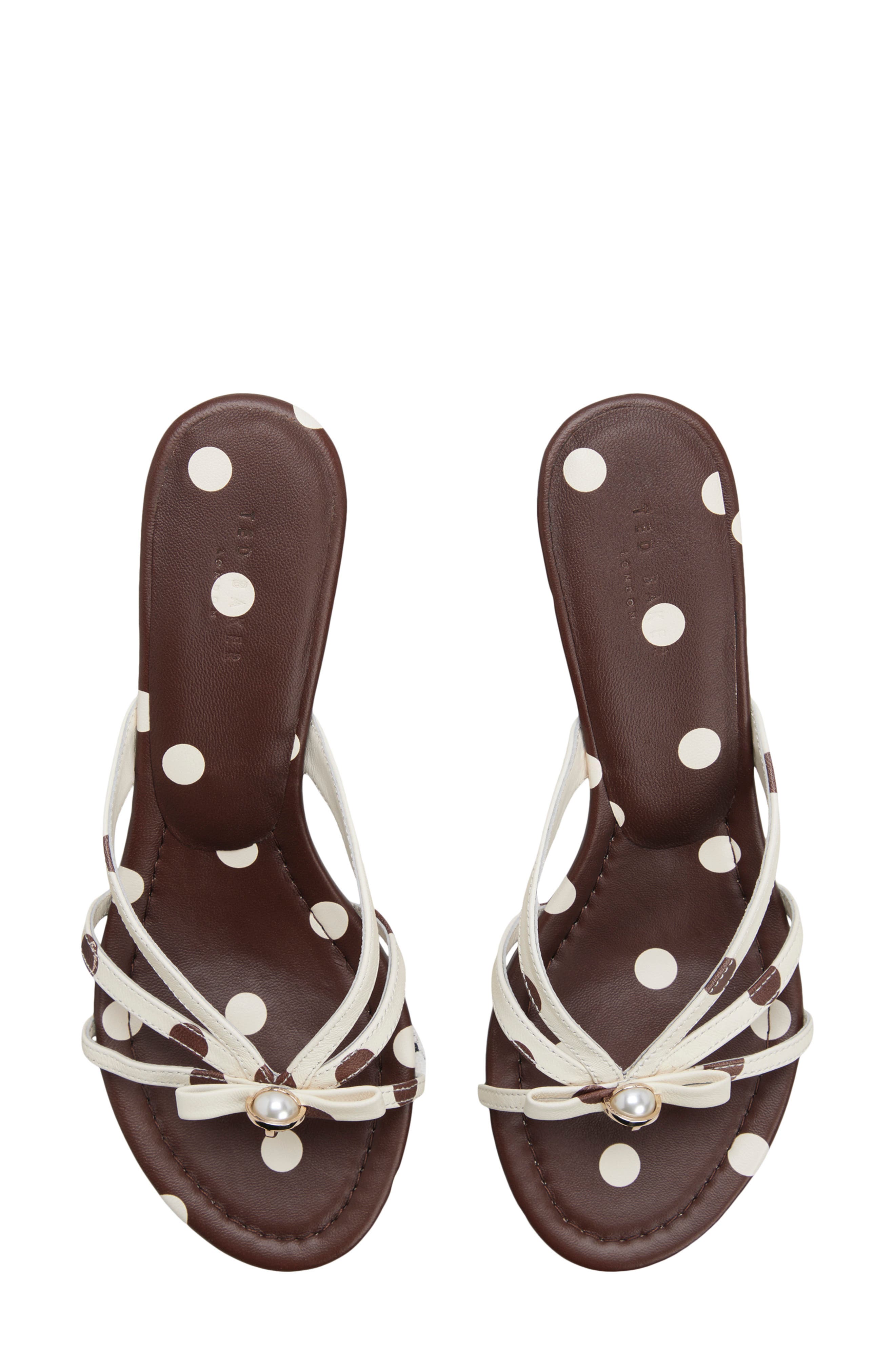 Ted Baker London Iris Sandal, Alternate, color, Ivory Primary - Multi