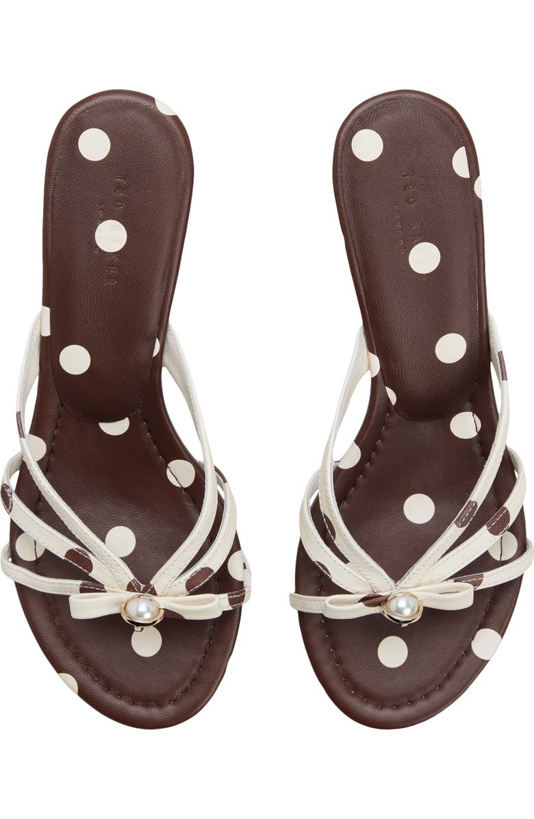 Ted Baker London Iris Sandal, Alternate, color, Ivory Primary - Multi