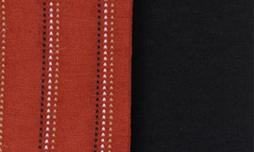 HUGO BOSS BOSS ASSORTED 2-PACK SOLID & STRIPE COTTON BLEND SOCKS 