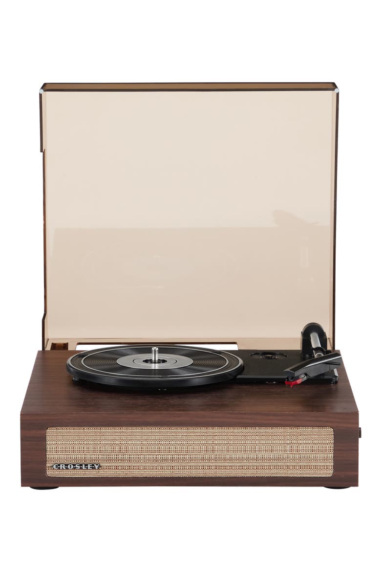 Scout Record Player, Main, color, WALNUT