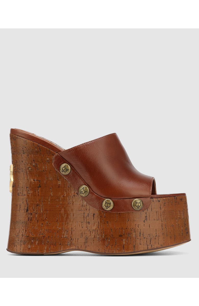 Naked Wolfe Tulip Heel, Main, color, Tan