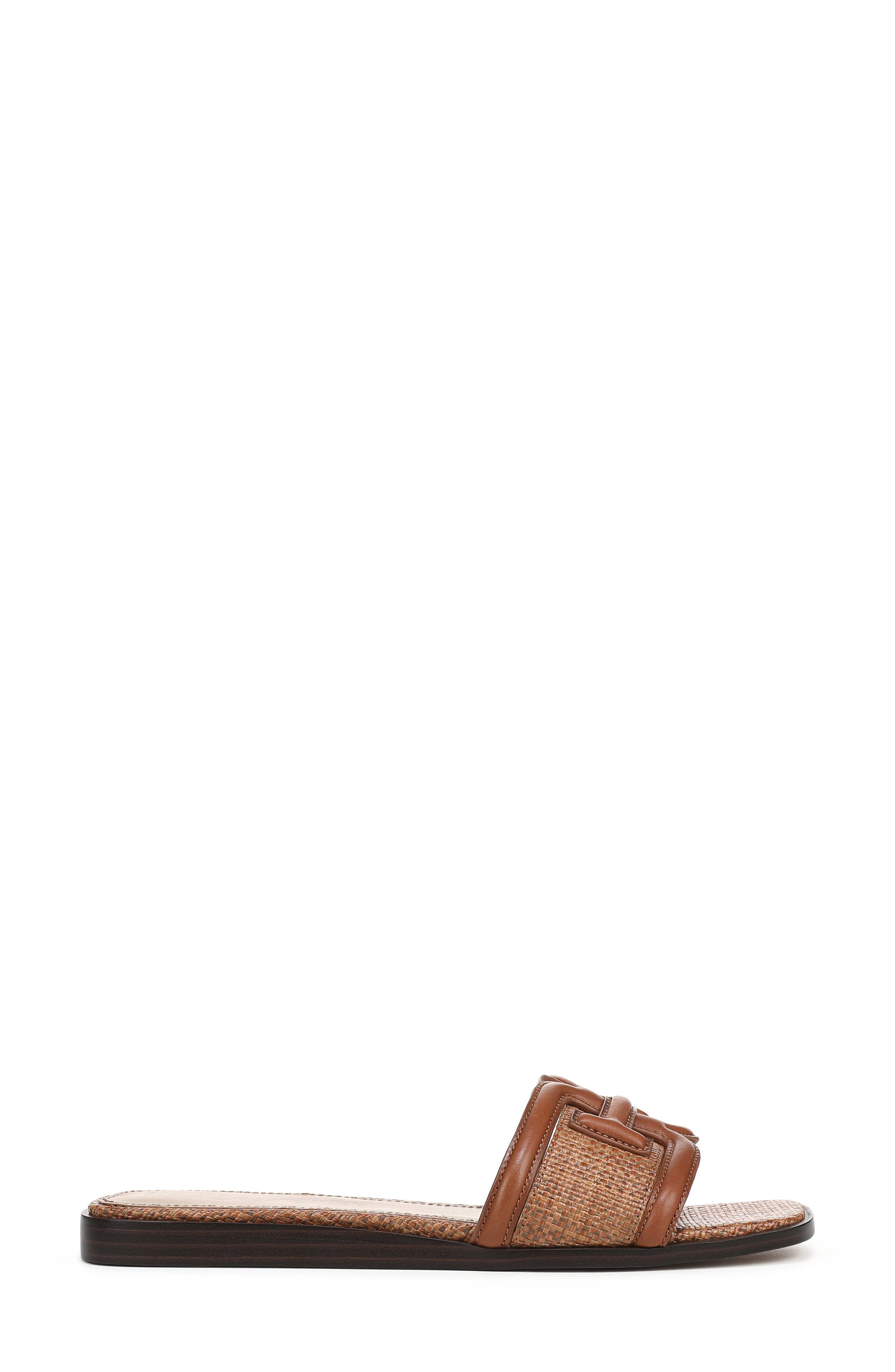 Irina Slide Sandal, Alternate, color, RICH COGNAC/ CUOIO