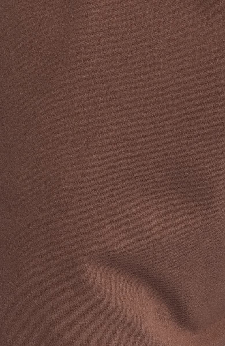 SANTO STUDIO Tempo Good Energy Comfort Fleece Shorts, Alternate, color, Holy Brown