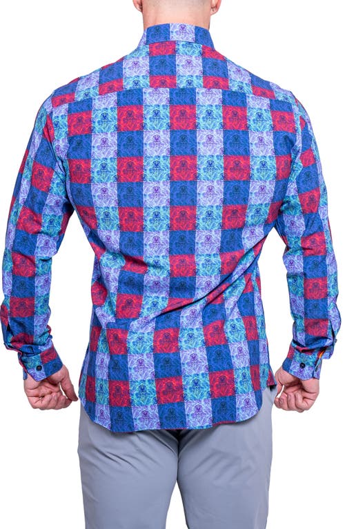 Maceoo Fibonacci Resistance Contemporary Fit Button-up Shirt