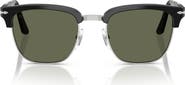 Persol 52mm Polarized Square Sunglasses
