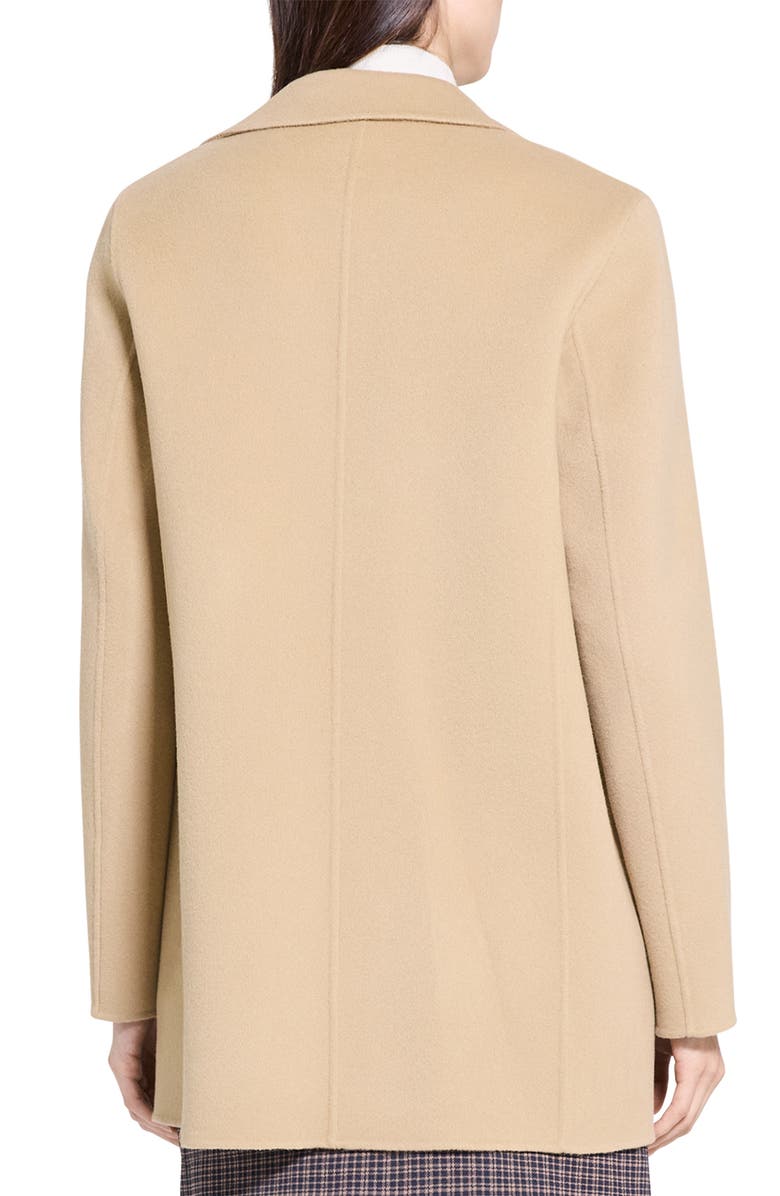Theory Clairene Wool & Cashmere Jacket, Alternate, color, New Camel - E92