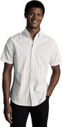 Charles Tyrwhitt Non-Iron Stretch Poplin Slub Short Sleeve Shirt