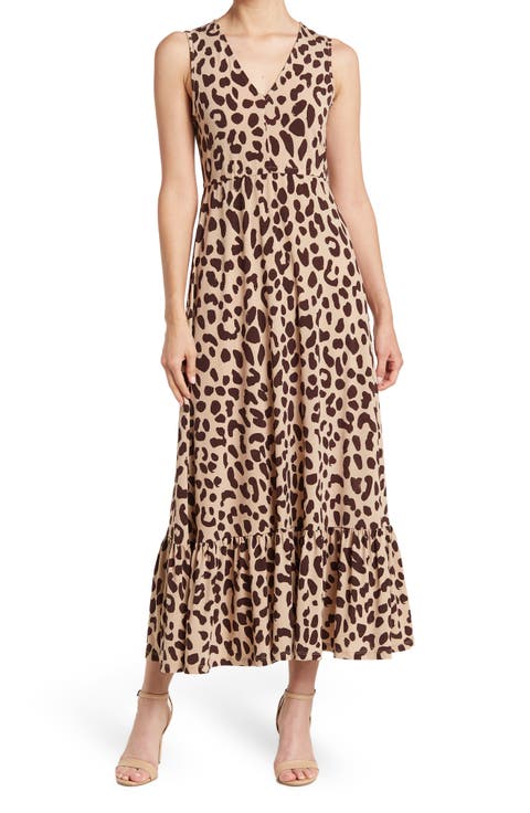 Alba Sleeveless Tiered Maxi Dress