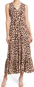 Love By Design Alba Sleeveless Tiered Maxi Dress
