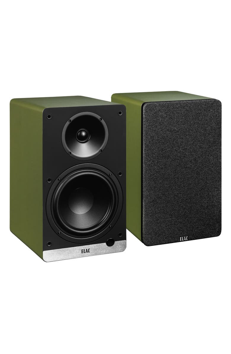 ELAC DCB61 Debut ConneX Powered Bookshelf Speaker - Pair, Main, color, Olive
