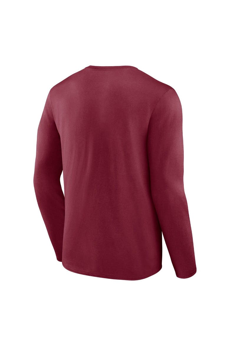 Men's Fanatics Branded Garnet Colorado Avalanche Skate Or Die Long Sleeve T-Shirt, Alternate, color, Garnet