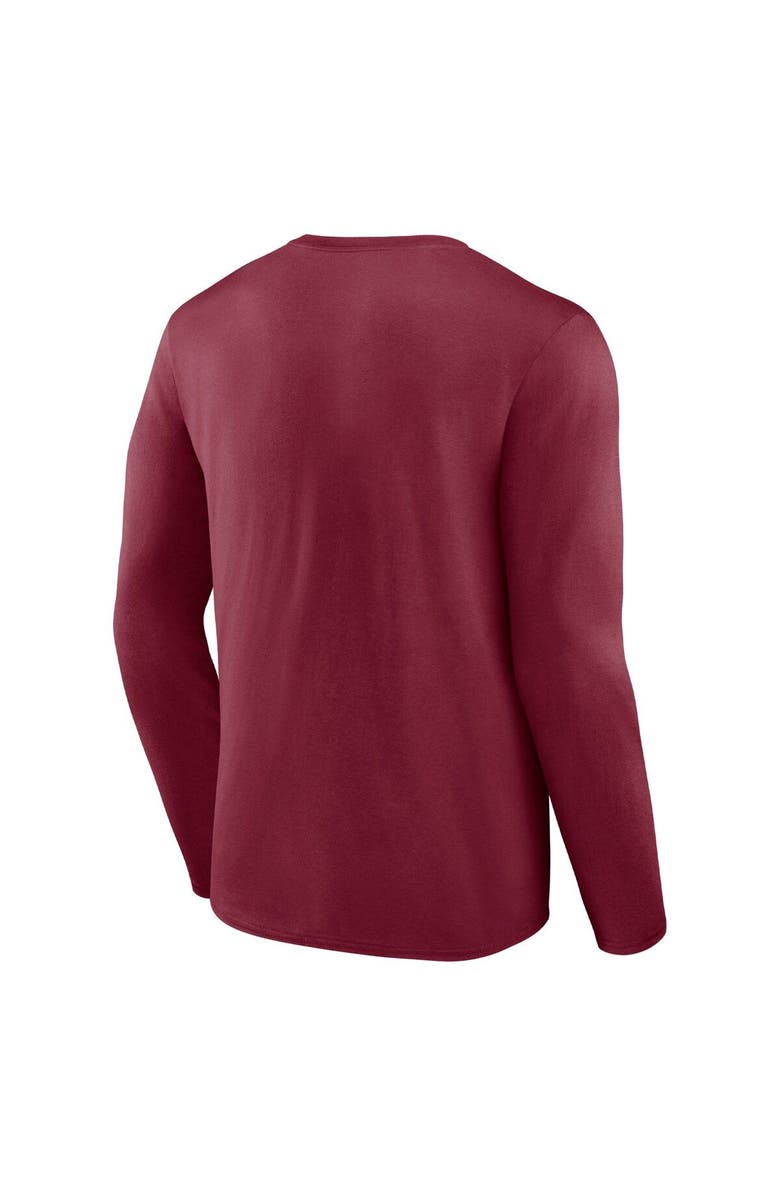 FANATICS Men's Fanatics Branded Garnet Colorado Avalanche Skate Or Die Long Sleeve T-Shirt, Alternate, color,