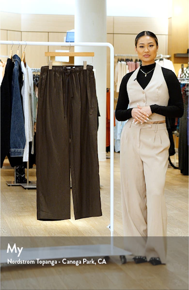 Drawstring Utility Pants