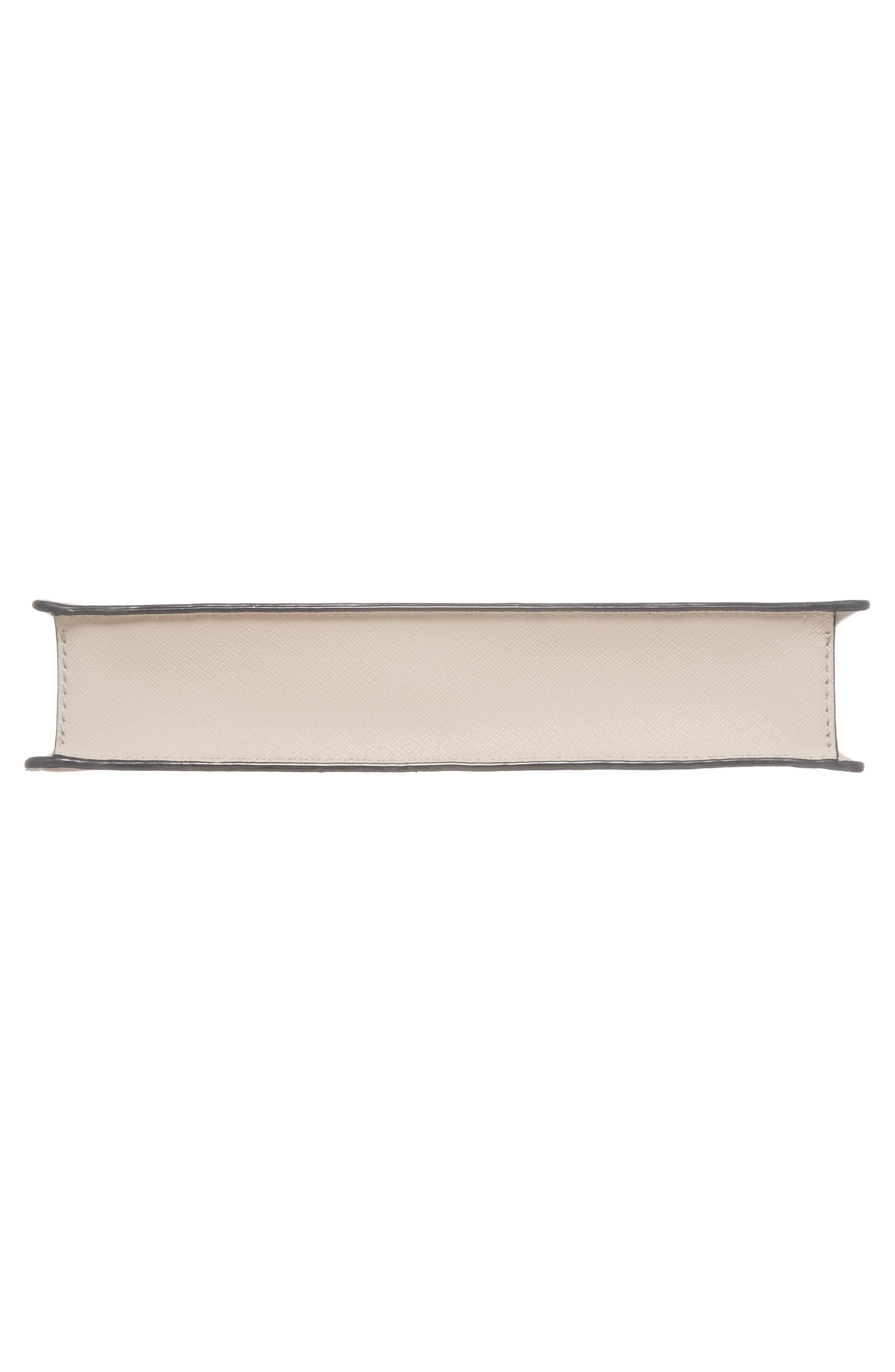 cameron street clarise leather shoulder bag, Alternate, color, WARM VELLUM/ TUSK/ BLACK