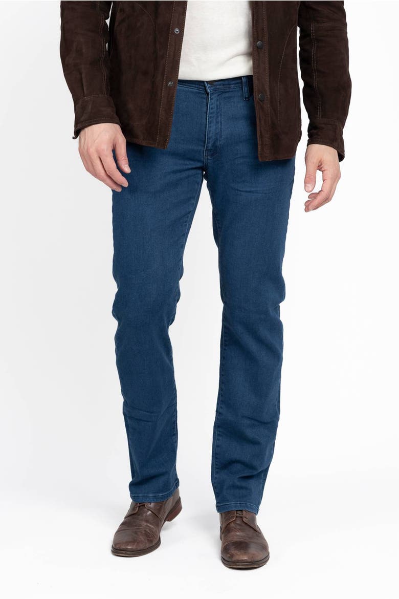 High Roller Fit Five Pocket Jeans, Alternate, color, Medium Blue