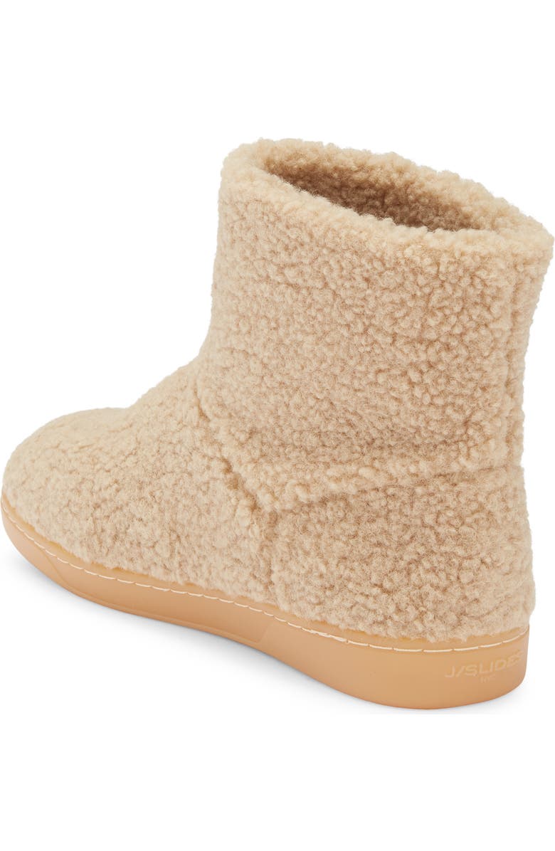 JSlides Honor Faux Shearling Boot, Alternate, color, Natural