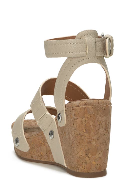 LUCKY BRAND LUCKY BRAND VALINTINA ANKLE STRAP PLATFORM WEDGE SANDAL