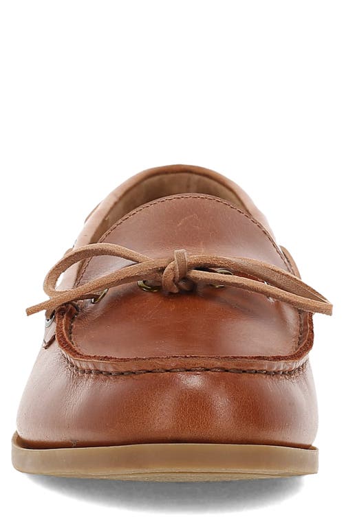 Frye Mason Boat Shoe In Saddle