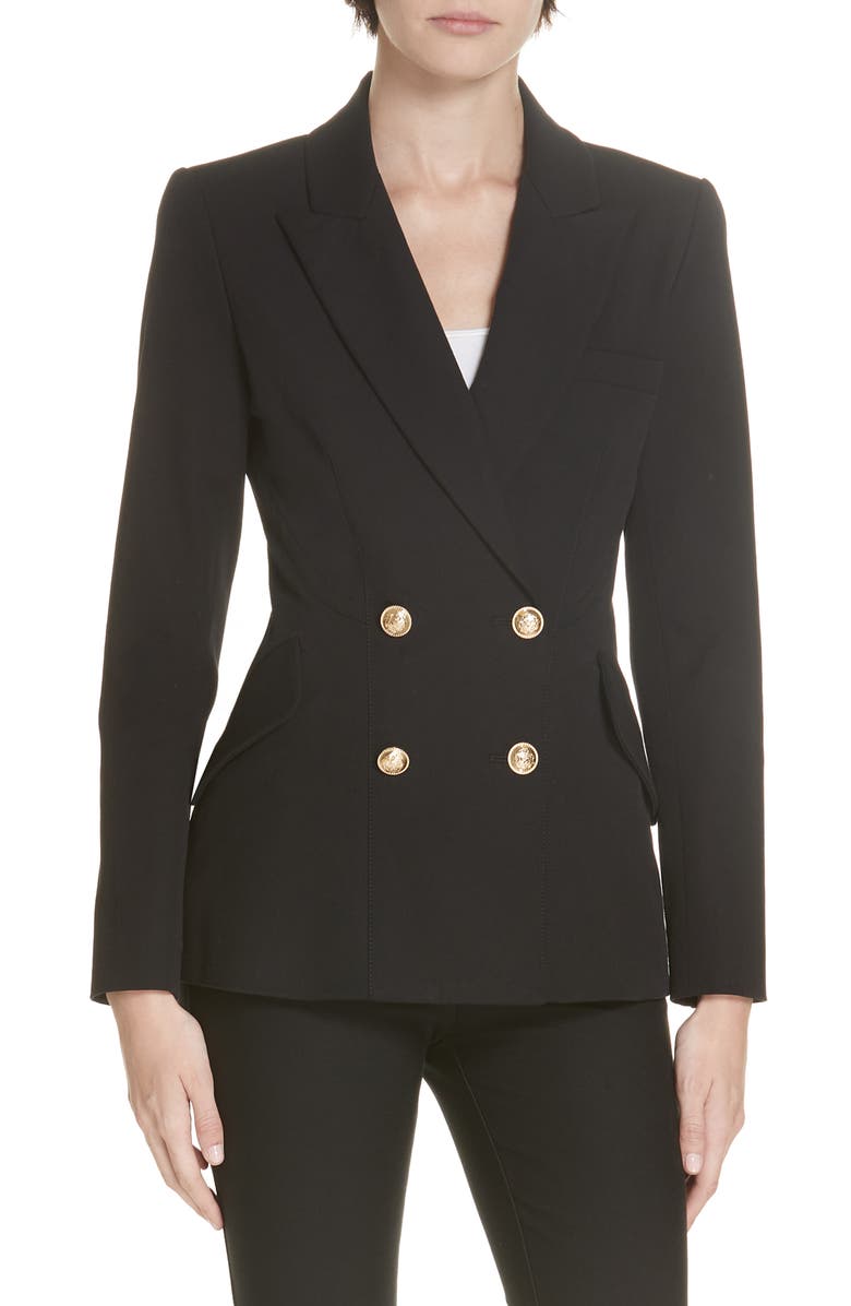 Derek Lam 10 Crosby Rodeo Double Breasted Blazer, Main, color, 