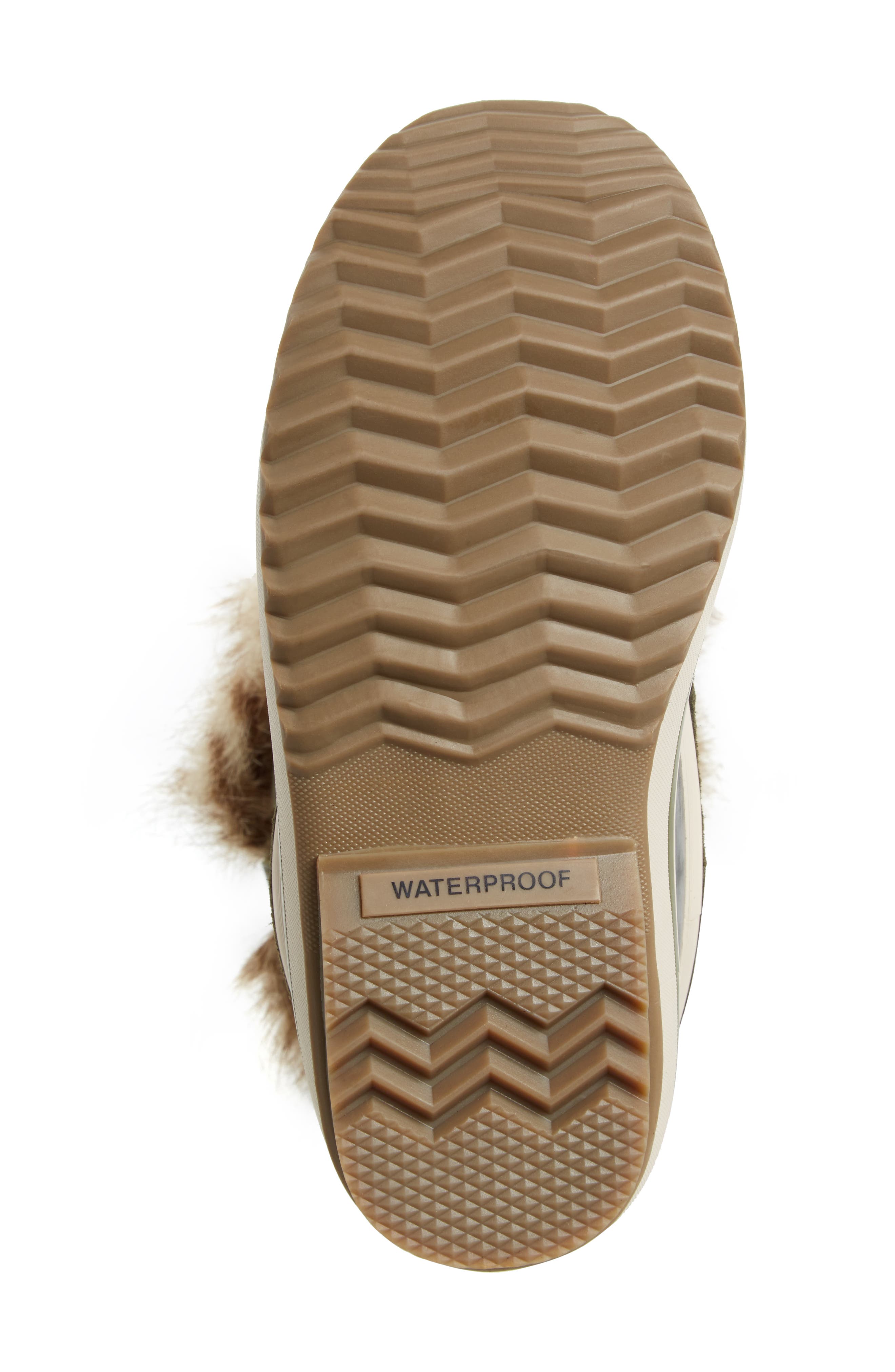 'Joan of Arctic' Waterproof Snow Boot, Alternate, color, NORI/ DARK STONE