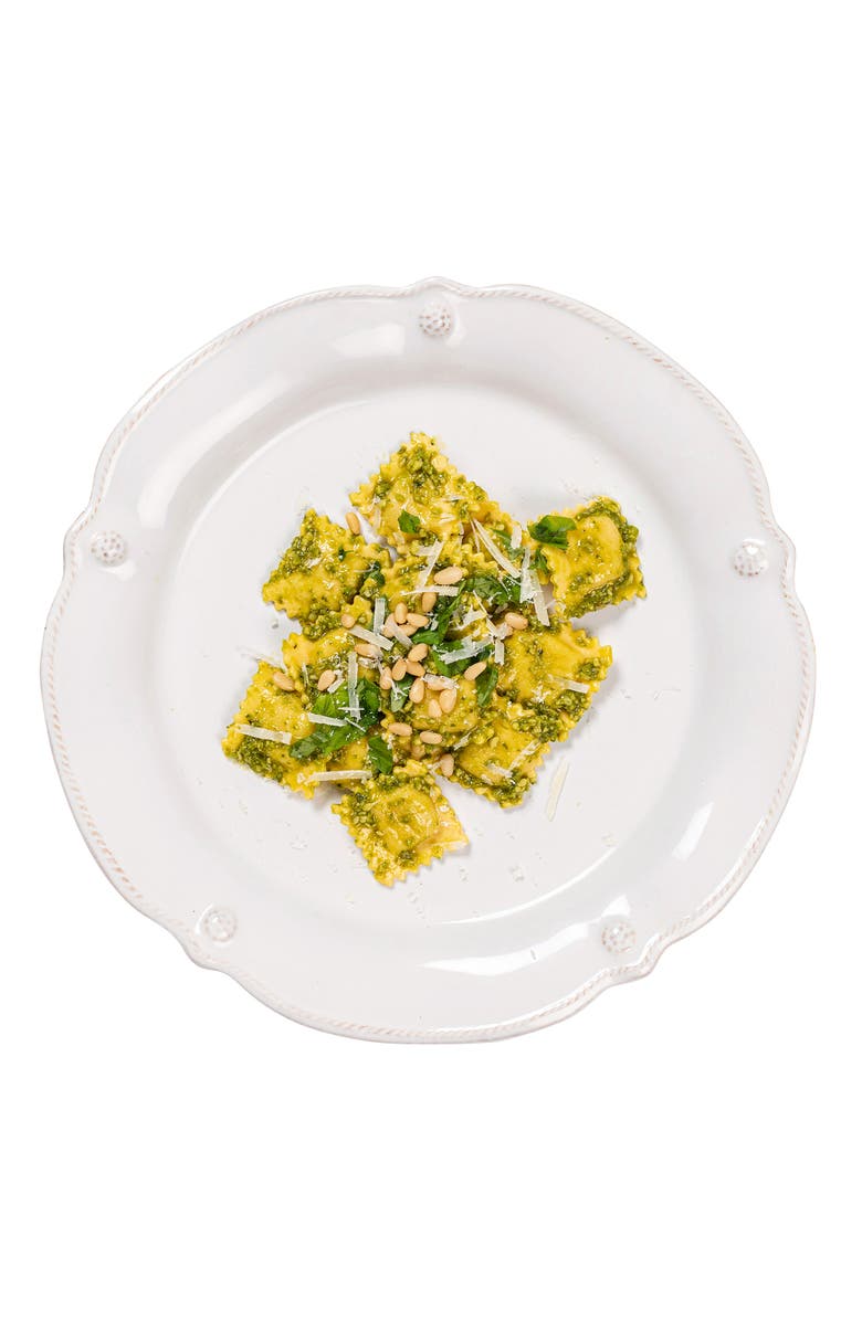 Juliska Berry & Thread Whitewash Flare Dinner Plate, Alternate, color, Whitewash