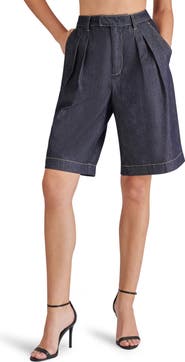 Steve Madden Ivana Denim Bermuda Shorts