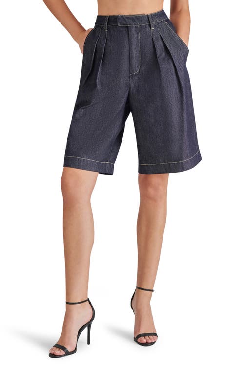 STEVE MADDEN STEVE MADDEN IVANA DENIM BERMUDA SHORTS