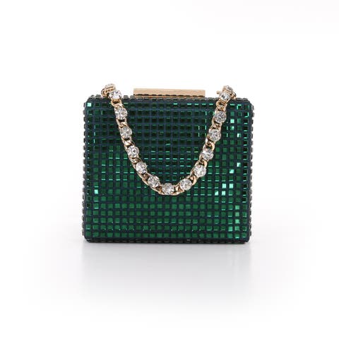 Serenity Crystal Box Clutch