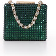 Jewel Badgley Mischka Serenity Crystal Box Clutch