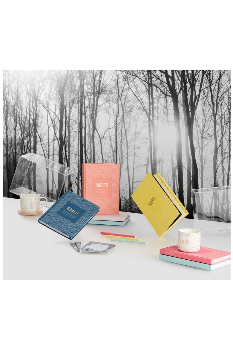 Goals: Inspiration Journal, Alternate, color, NAVY