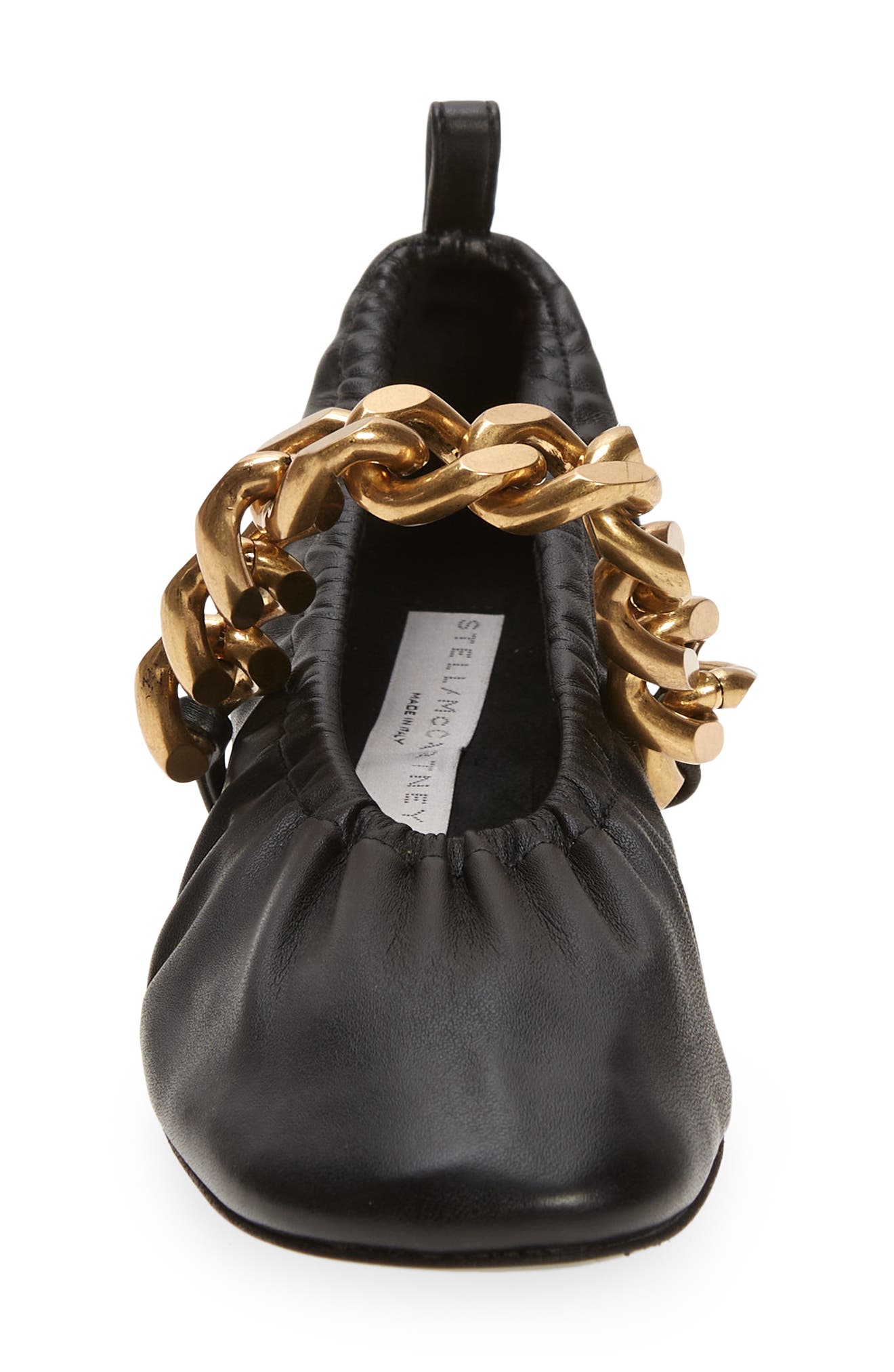 Stella McCartney Falabella Chain Ballet Flat, Alternate, color, 