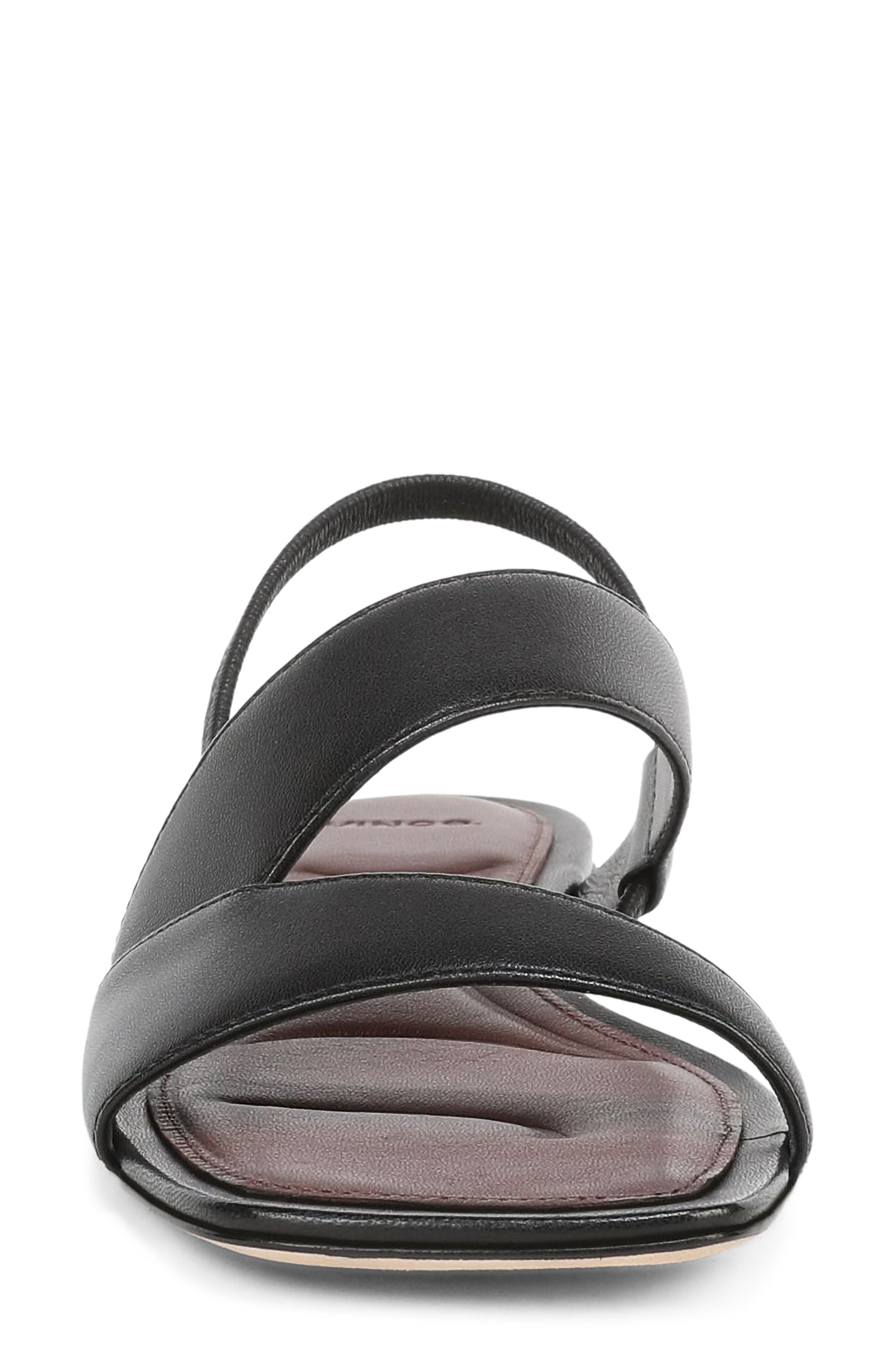 Vince Parker Slingback Sandal, Alternate, color, Black