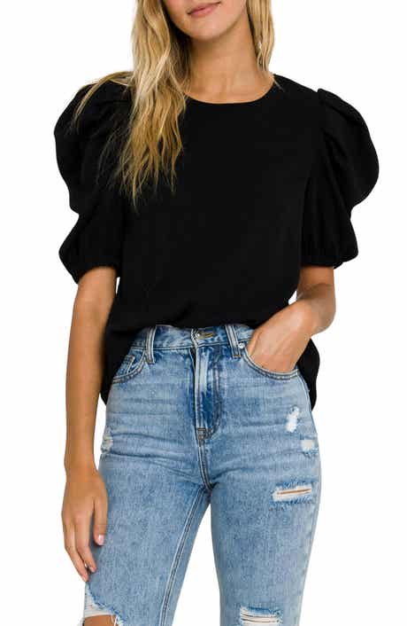English Factory Puff Sleeve Top