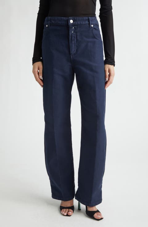 Straight Leg Five-Pocket Pants