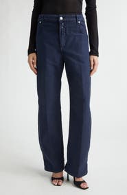 Victoria Beckham Straight Leg Five-Pocket Pants
