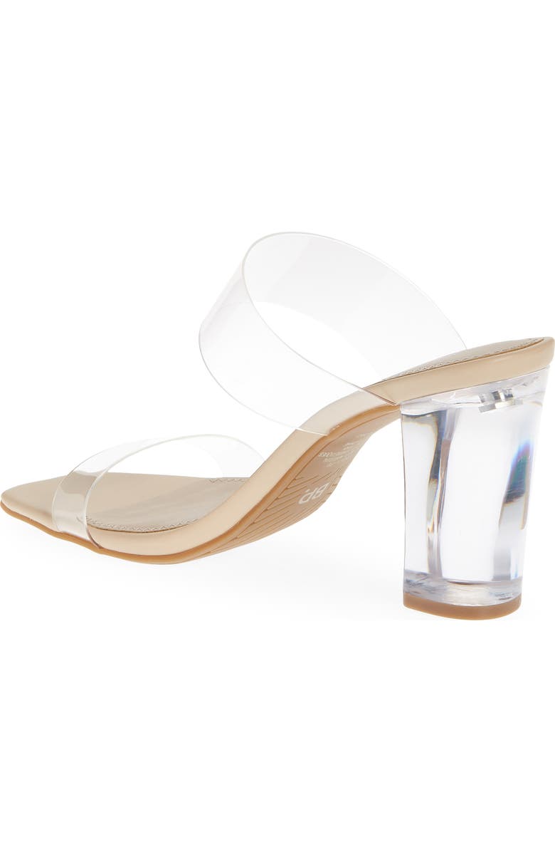 BP. Nola Sandal, Alternate, color, Clear