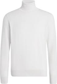 ZEGNA Cashseta Cashmere & Silk Turtleneck Sweater